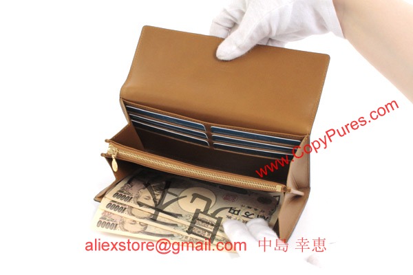 ルイヴィトン モノグラム ヴェルニ ポルトフォイユサラ 長財布 オリーヴ M91766